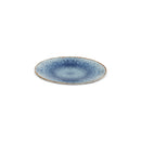 Service De Table 18 Pièces En Porcelaine "Rivage Azur" - Bleu
