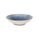 Service De Table 18 Pièces En Porcelaine "Rivage Azur" - Bleu