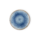 Service De Table 18 Pièces En Porcelaine "Rivage Azur" - Bleu