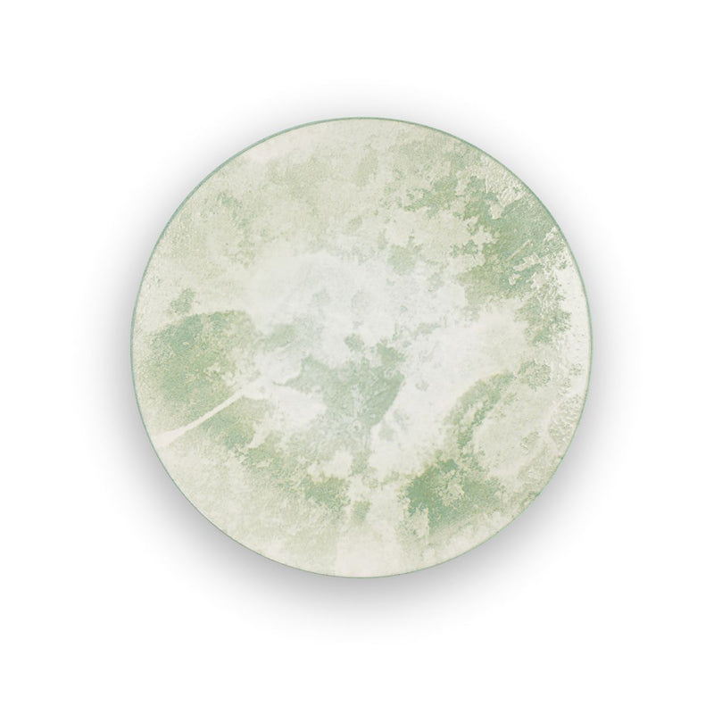 Service De Table 18 Pièces En Porcelaine 'Aube De Menthe' - Vert