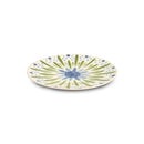 Service De Table 18 Pièces En Porcelaine 'Aube De Pivoine' - Rose/ Vert