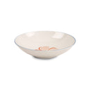 Service De Table 18 Pièces En Porcelaine 'Aube De Pivoine' - Rose/ Vert