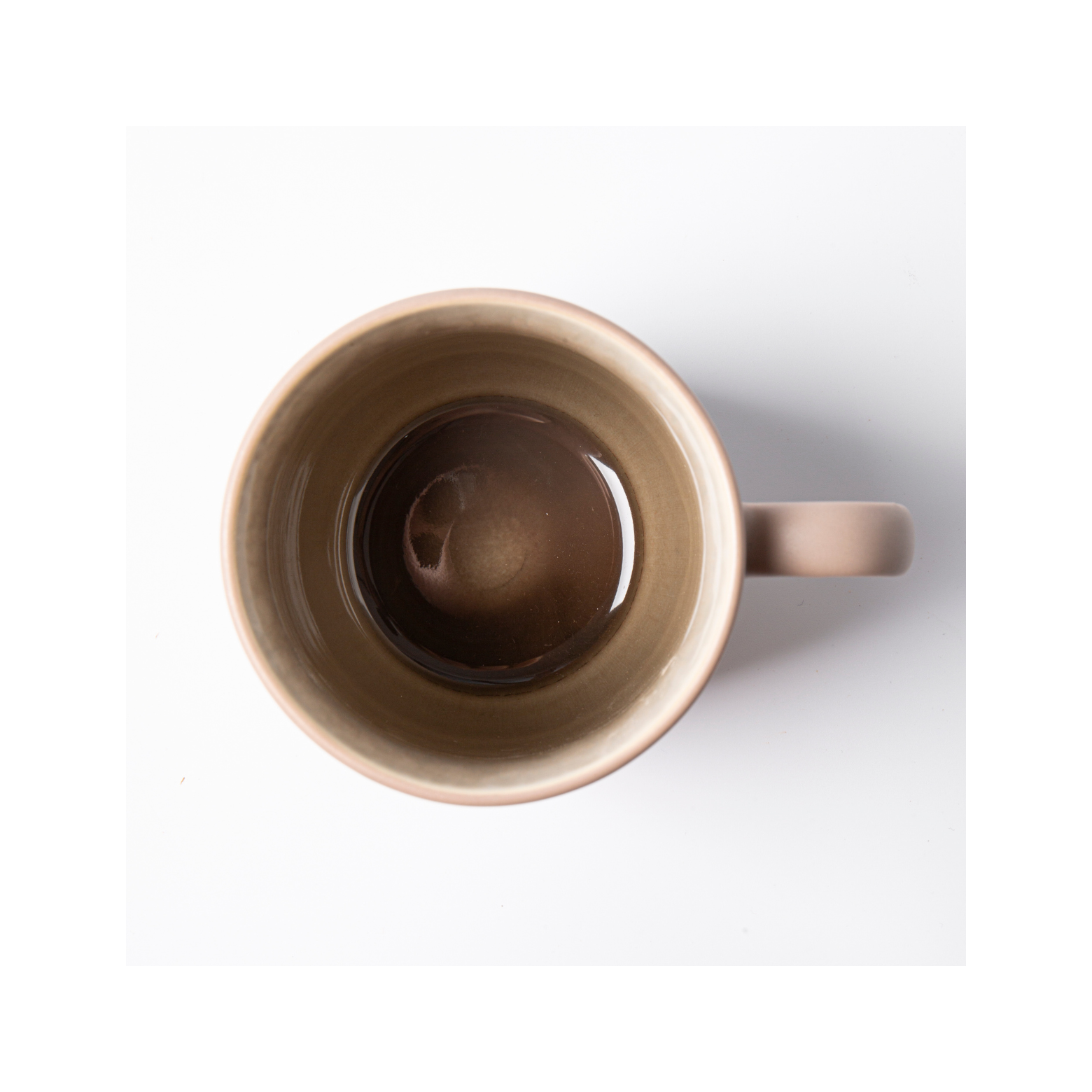 Iris Taupe - Juego de 2 Tazas - Gres reactivo - Taupe