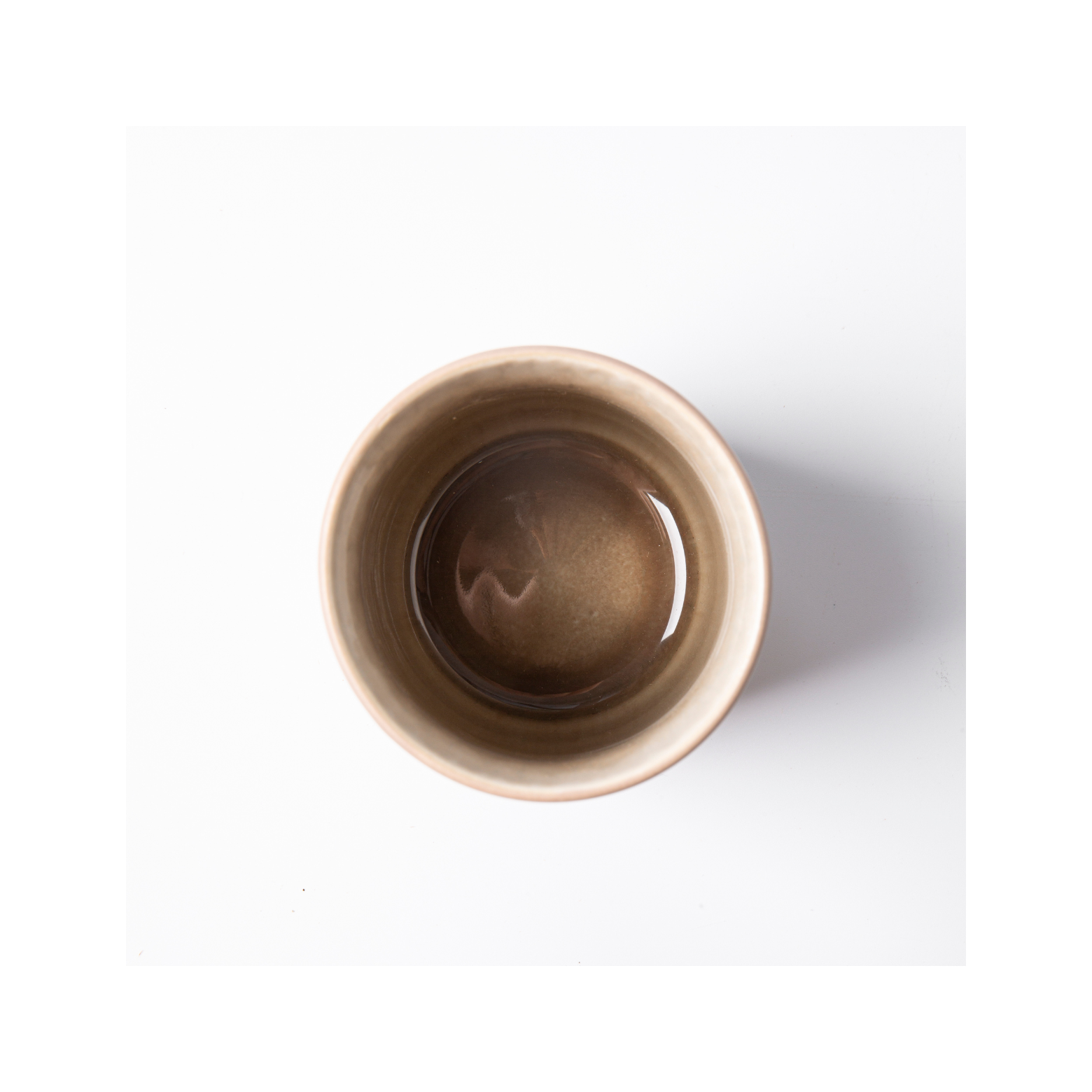 Iris Taupe - Juego de 4 Tazas - Gres Reactivo - Taupe