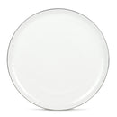 6 Assiettes Plates Avec Liseré Argenté Sélène - Argente