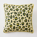 Coussin Déhoussable Avec Passepoil Montauk Jaune - 2 Tailles