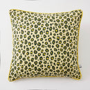 Coussin Déhoussable Avec Passepoil Montauk Jaune - 2 Tailles