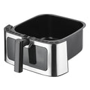 Friteuse À Air Chaud 8L 42X31X35Cm - Digital – Écran Tactile – 12 Programmes Automatiques - Inox / Noir