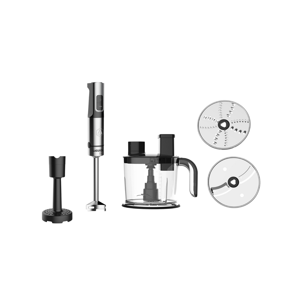 Batidora de Mano 1200 W 10 Piezas - Acero Inoxidable / Negra