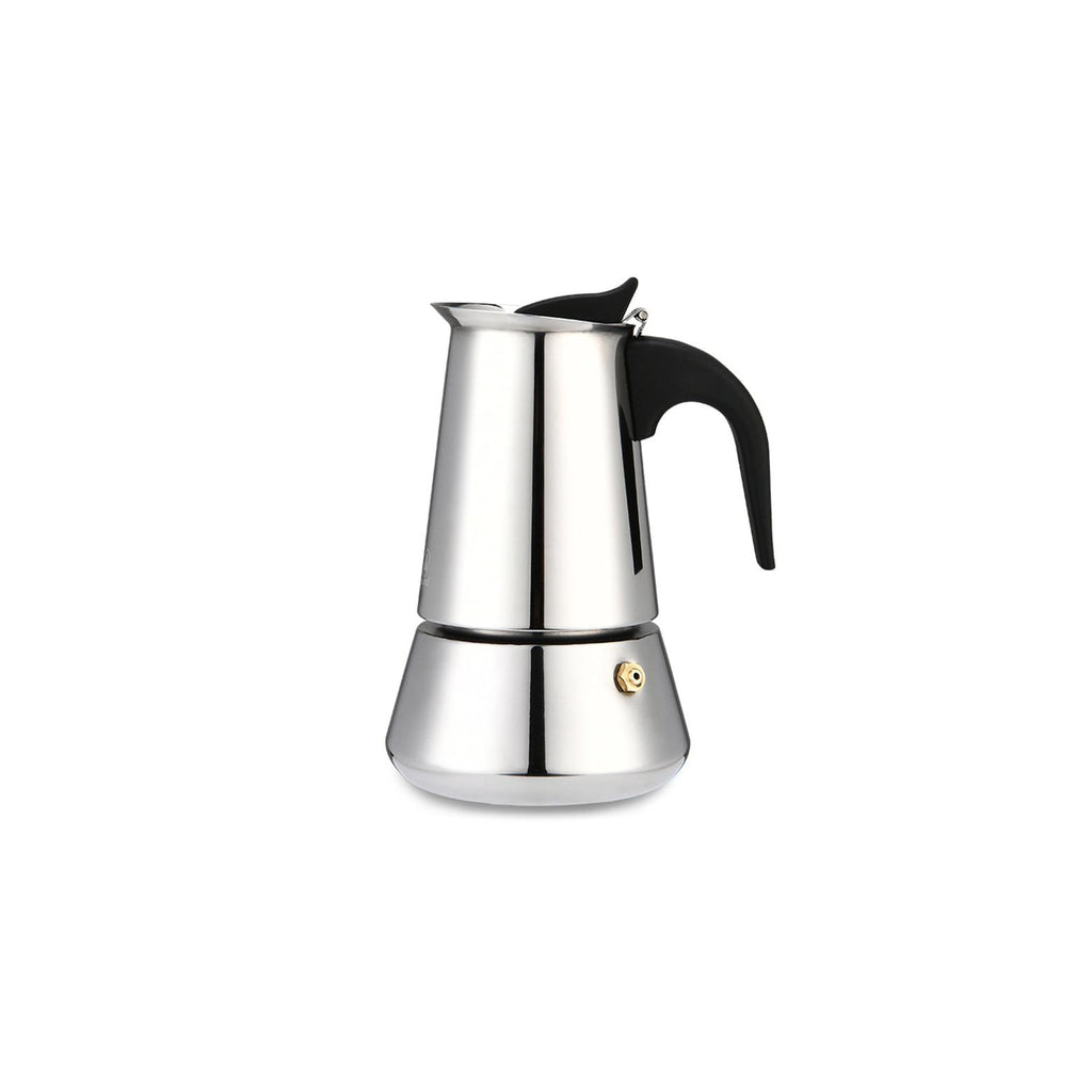 Cafetera italiana - Acero inoxidable - Plata