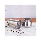 Cafetera italiana - Acero inoxidable - Plata