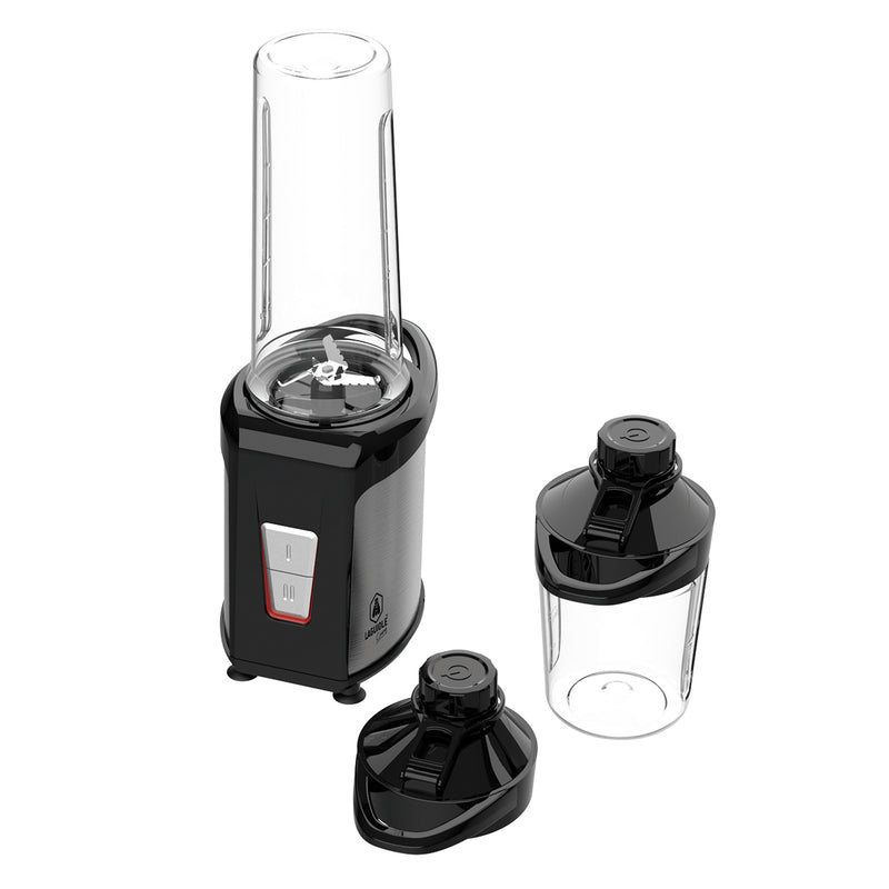 Mini Blender À Smoothies 350W - 6 Pièces - Noir / Orange