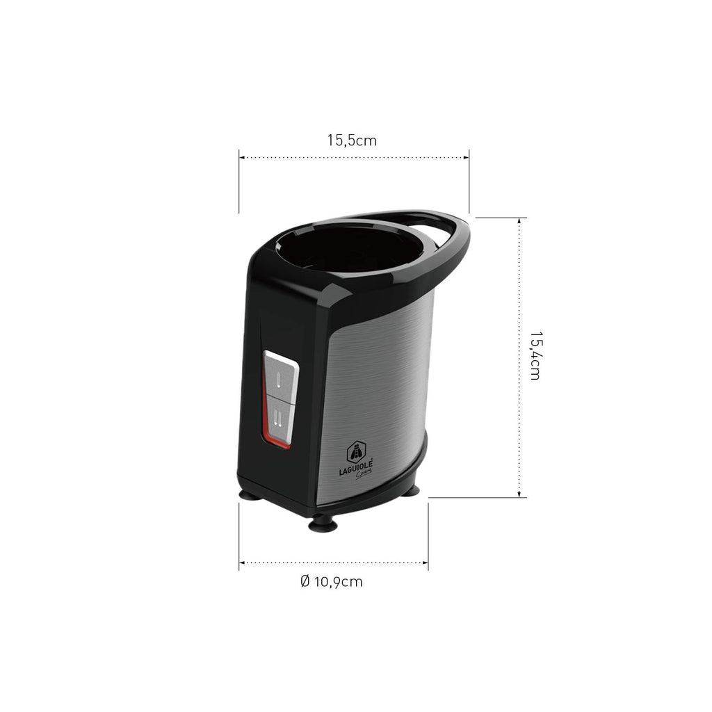Mini Batidora Smoothie 350 W 6 Piezas - Negro / Naranja