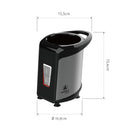 Mini Blender À Smoothies 350W - 6 Pièces - Noir / Orange