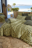 Coussin Déhoussable Avec Passepoil Montauk Jaune - 2 Tailles