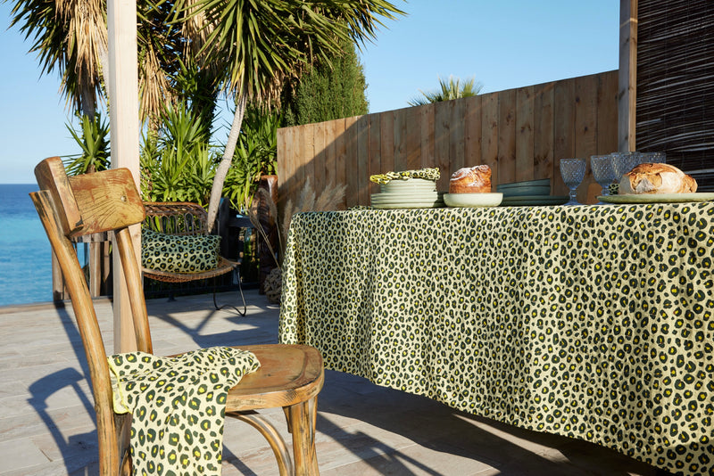 Nappe Rectangle Montauk Jaune