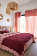 Taie D'Oreiller Hampton Liberty/Bordeaux