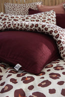 Taie D'Oreiller Hampton Liberty/Bordeaux