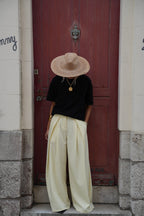 Pantalon Ample Chelsea - Jaune