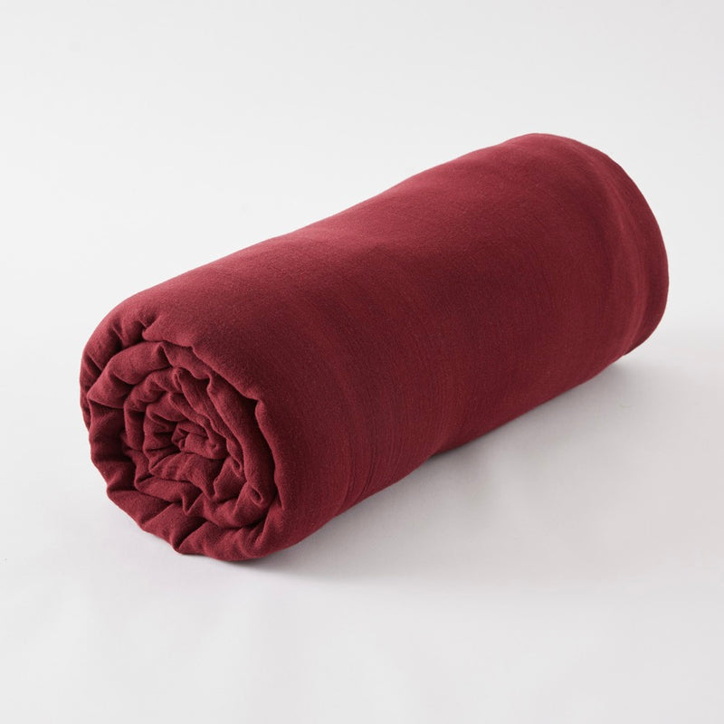 Drap Housse Hampton Liberty/Bordeaux