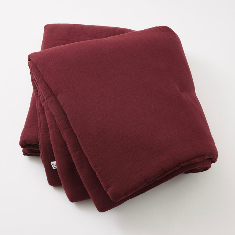 Bout De Lit Hampton Liberty/Bordeaux