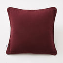 Coussin Déhoussable Avec Passepoil Hampton Liberty/Bordeaux