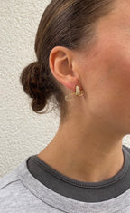 Boucles D'Oreilles Asymmetric Pin