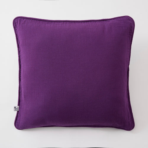 Coussin Déhoussable Avec Passepoil Hampton Opulence/Violet