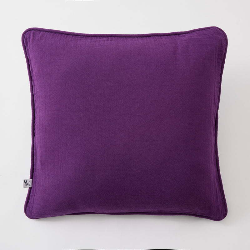 Coussin Déhoussable Avec Passepoil Hampton Opulence/Violet