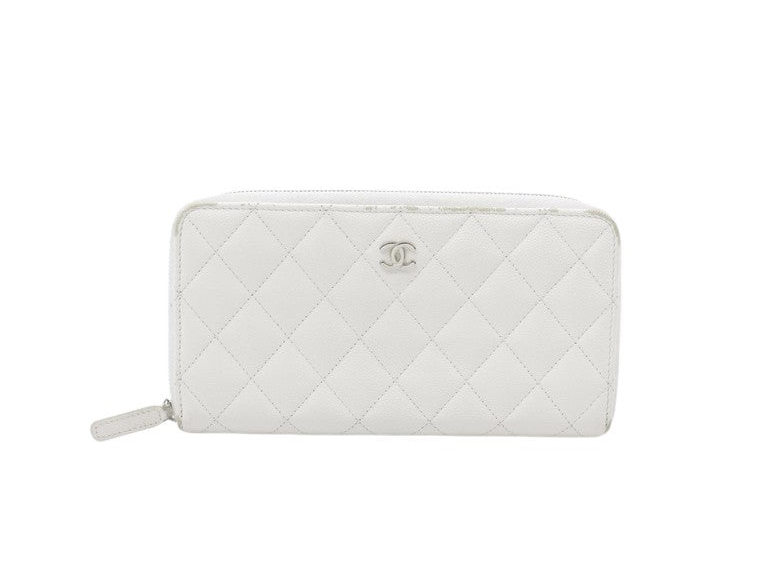 Portefeuille Chanel Blanc