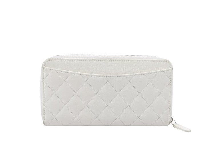 Portefeuille Chanel Blanc