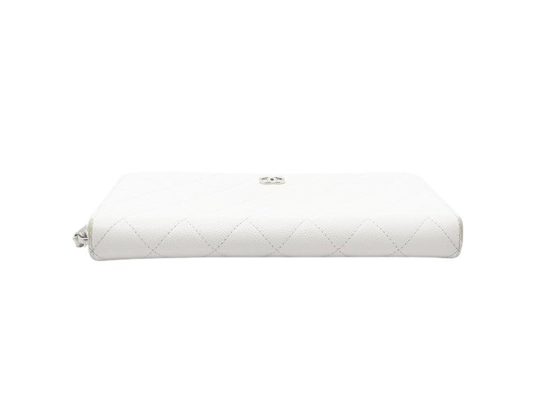 Portefeuille Chanel Blanc