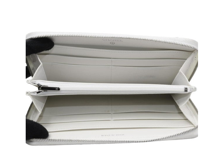 Portefeuille Chanel Blanc