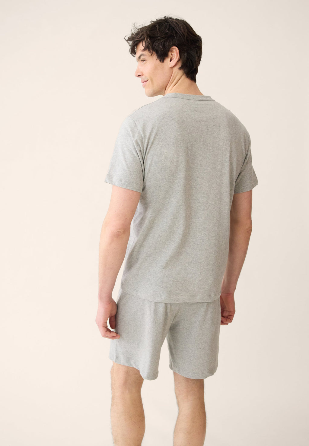 Camiseta De Manga Corta Formidable De Algodón - Gris