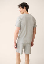 Camiseta De Manga Corta Formidable De Algodón - Gris