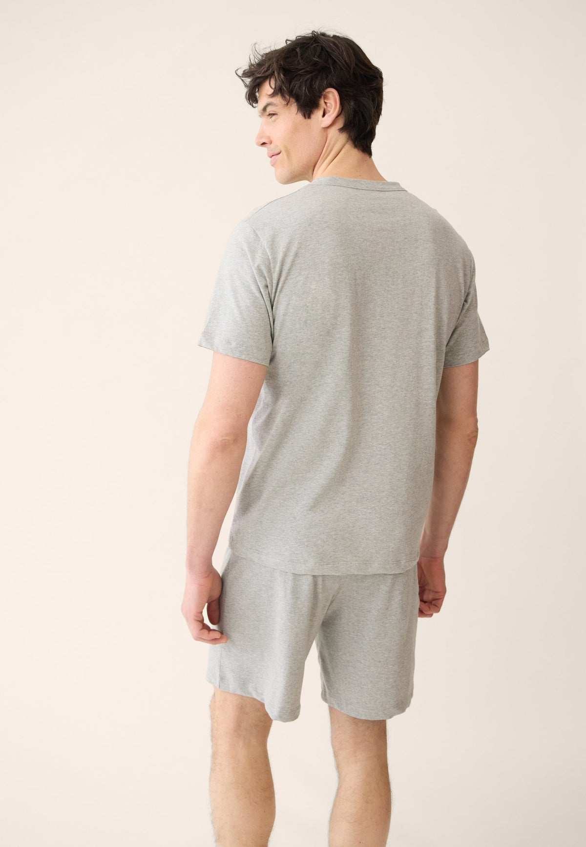 Camiseta De Manga Corta Formidable De Algodón - Gris