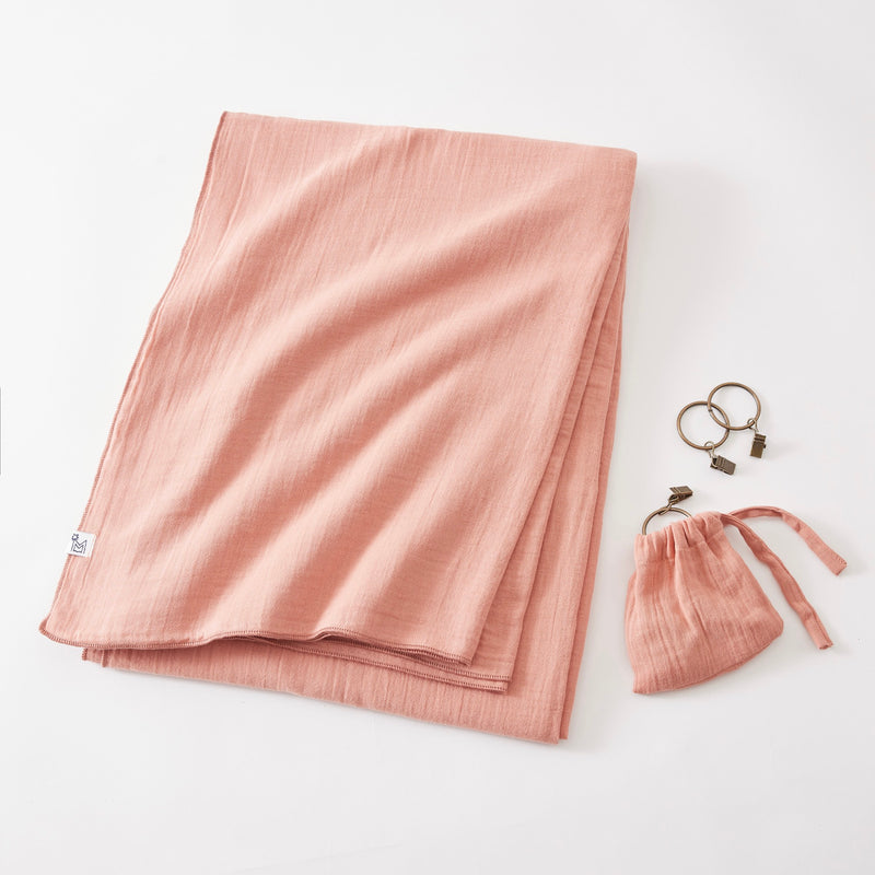 Rideau Ajustable Hampton Bay/Rose