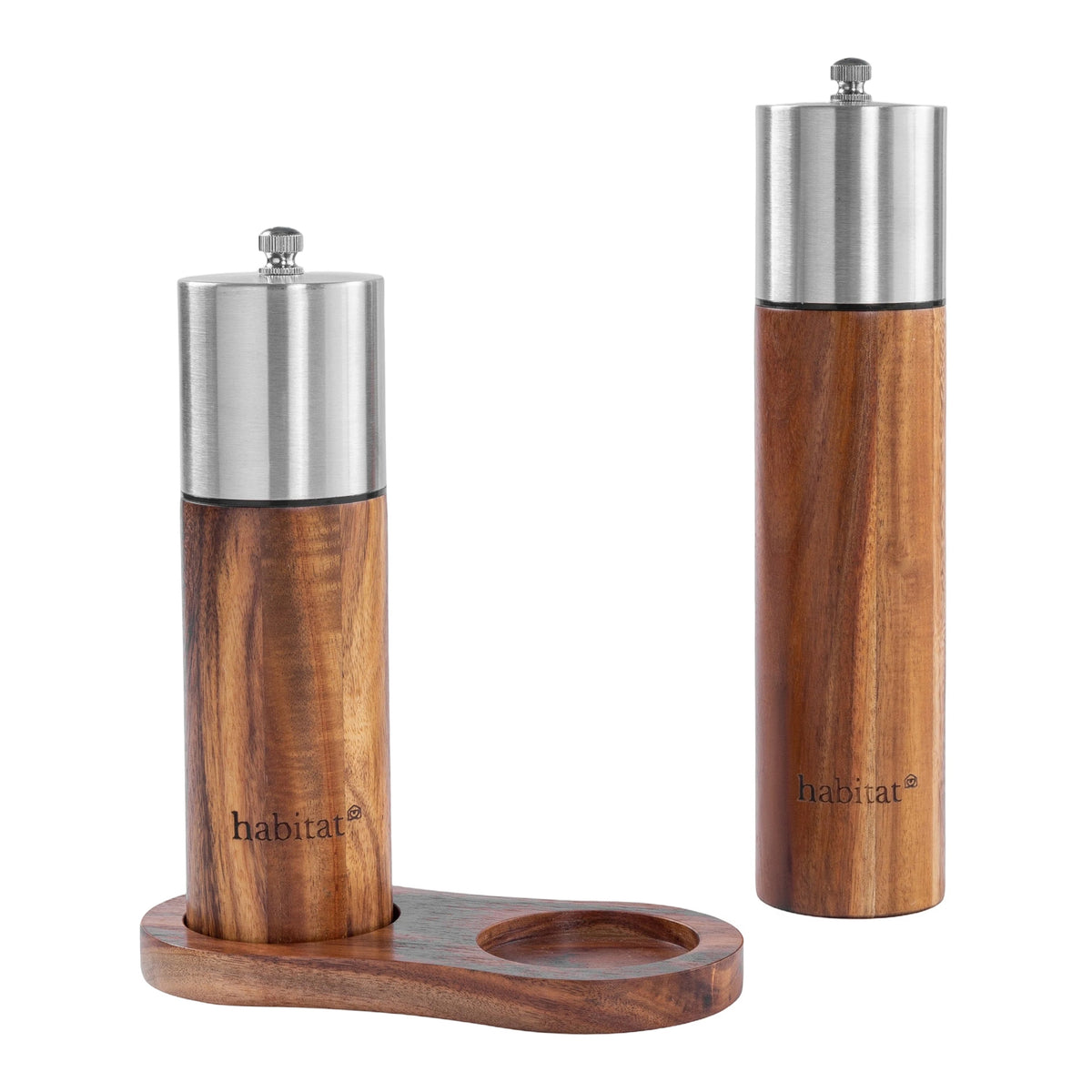 Neva - Set zout- en pepermolens - Acaciahout - Hout