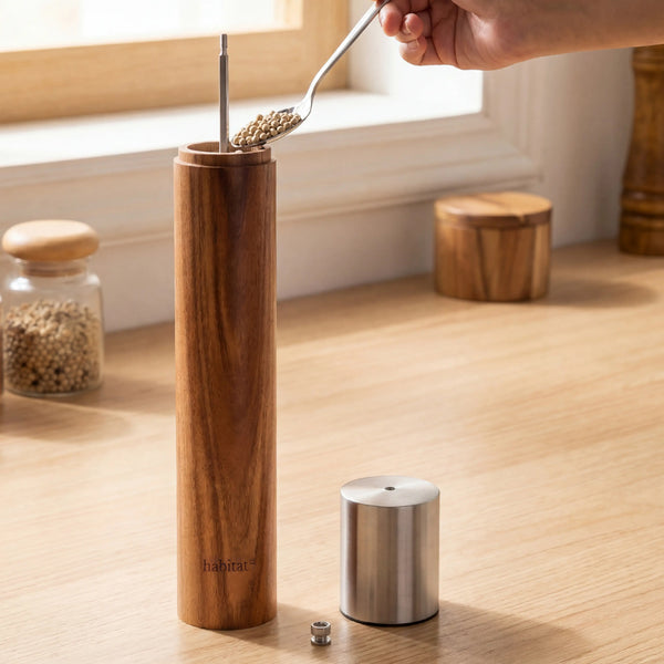 Neva - Macinapepe - Legno Di Acacia - Legno