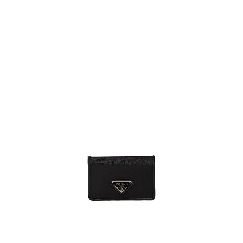 Prada - Nylon And Leather Card Holder - Black