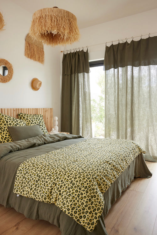 Rideau Ajustable Hampton Spring/Kaki