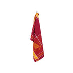 Tartan - Juego de 3 paños de cocina Jacquard - Algodón - Naranja