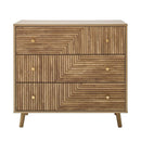 Commode 3 Tiroirs Eden - Bois Clair
