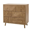 Commode 3 Tiroirs Eden - Bois Clair