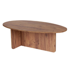 Anna - Table Basse Ovale - Pin Atlantique