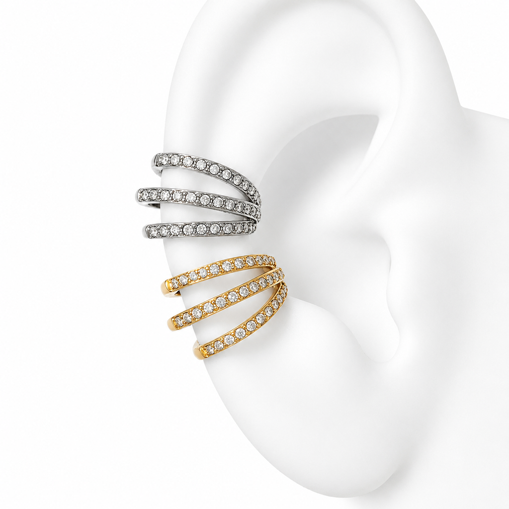 Earcuff Earcuff Hanane - Monoboucle Vendue À L’Unité - Doré Ou Argent