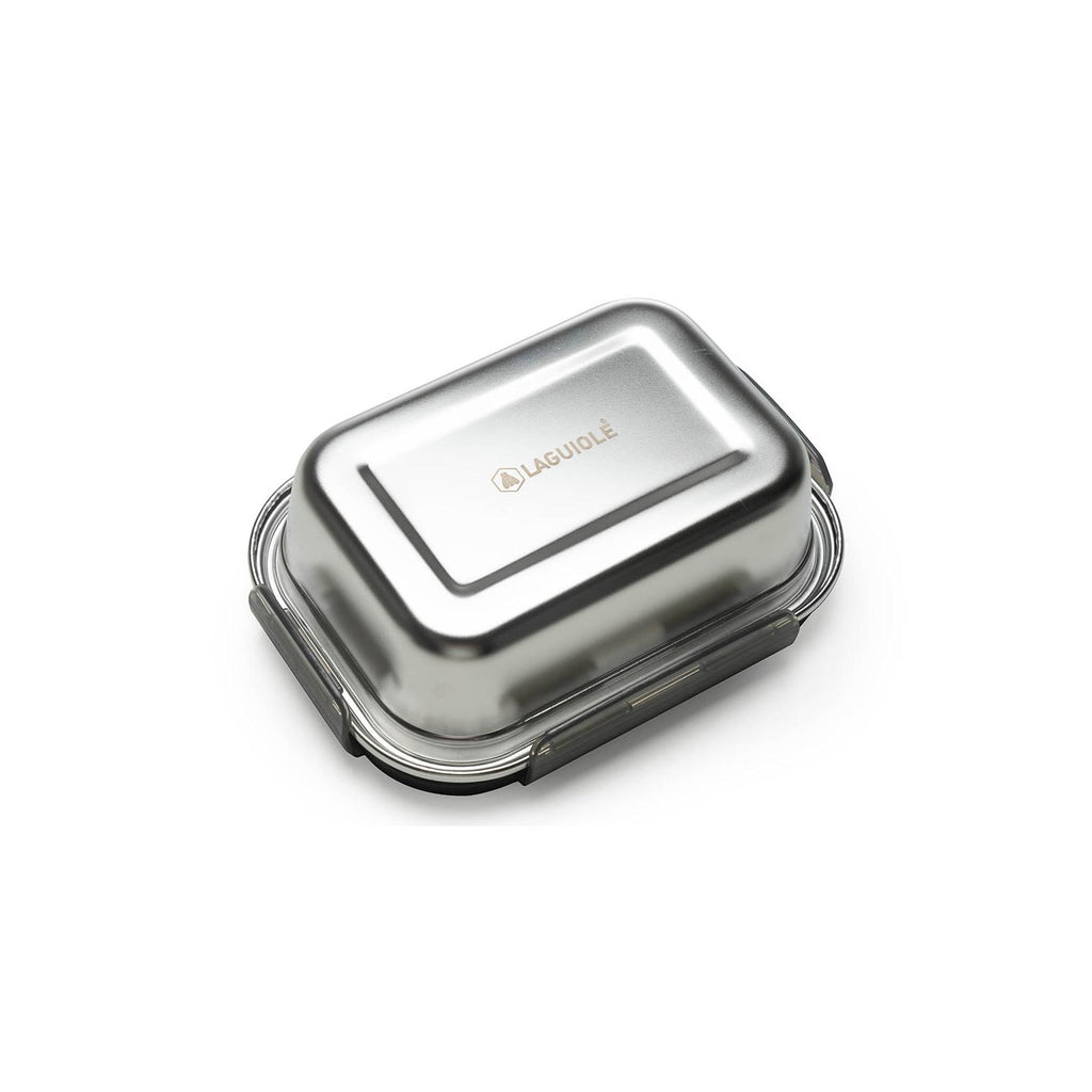 Juego de 3 Cajas Rectangulares - Acero Inoxidable - Plata