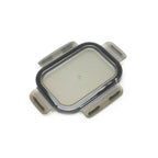 Juego de 3 Cajas Rectangulares - Acero Inoxidable - Plata