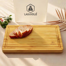Planche À Découper En Bambou 33X20X2,5Cm - Marron Foncé
