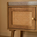 Banc À Chaussures Palmo - Bois Clair